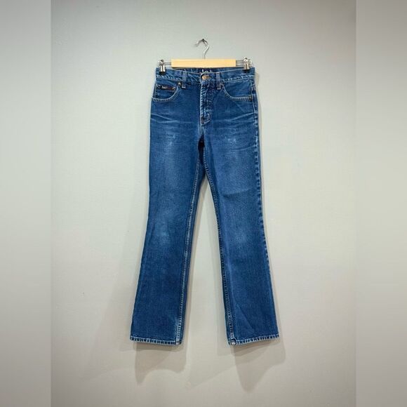 L.e.i. Vintage Y2K Straight/Boot Leg Jeans Size 3 Juniors EUC - Picture 1 of 6